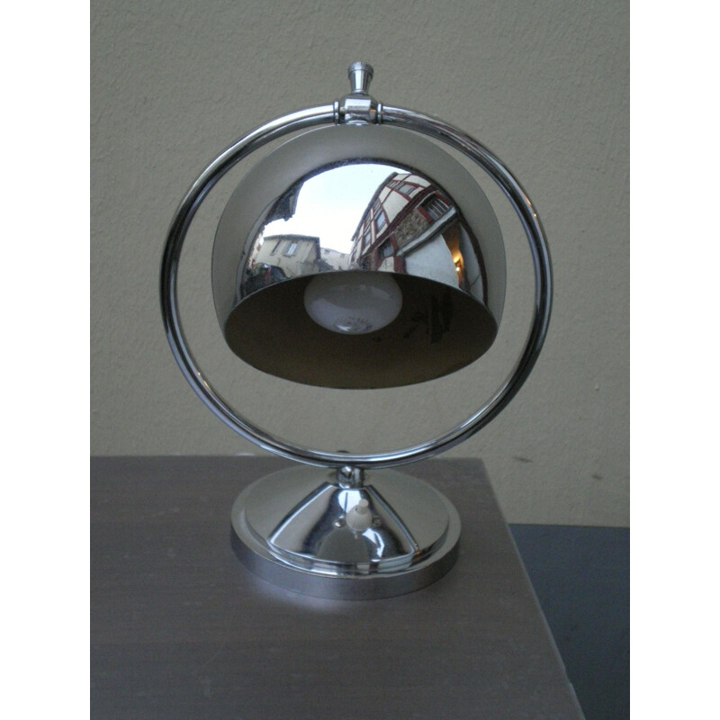 Vintage chrome lamp 1930