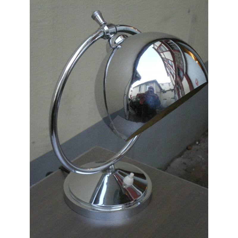 Vintage chrome lamp 1930