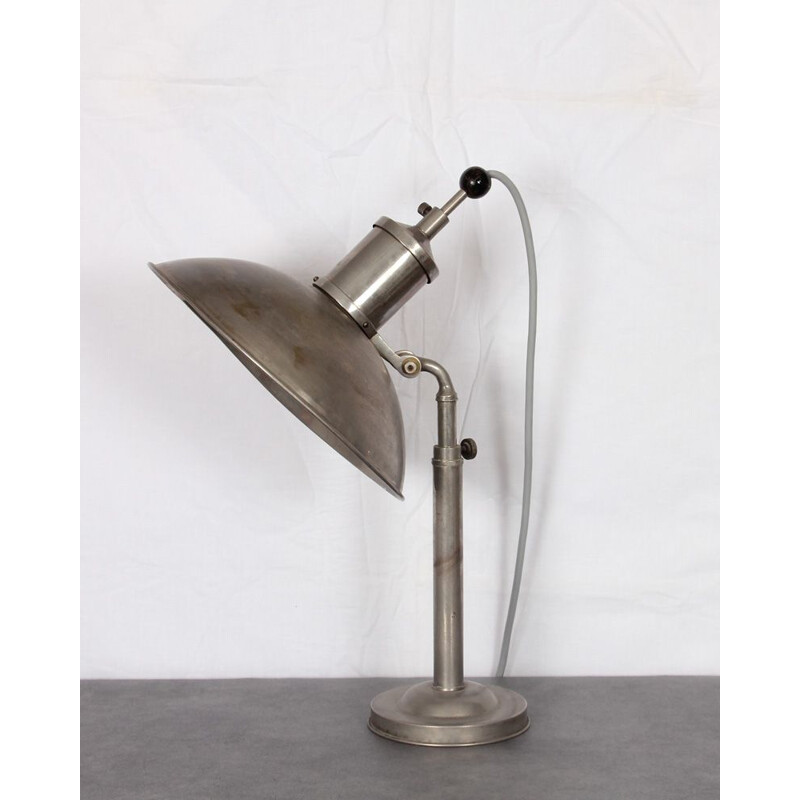 Vintage large Czech industrial lamp