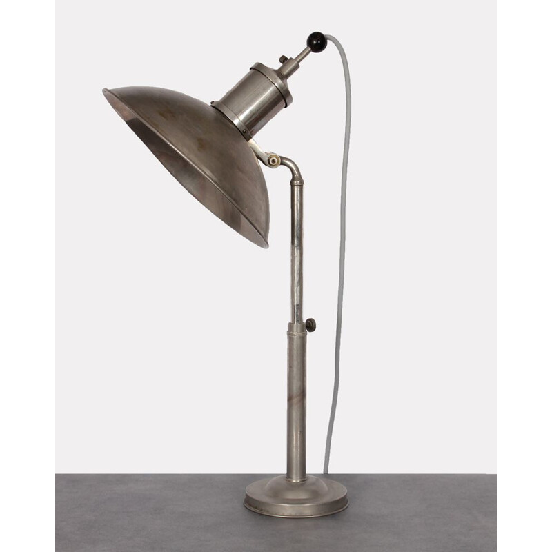 Vintage large Czech industrial lamp