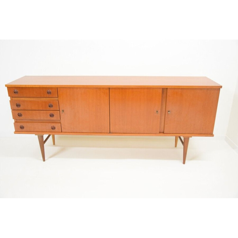 Vintage French sideboard in teak