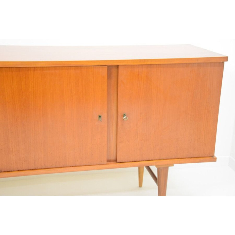 Vintage French sideboard in teak