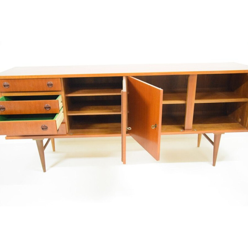 Vintage French sideboard in teak