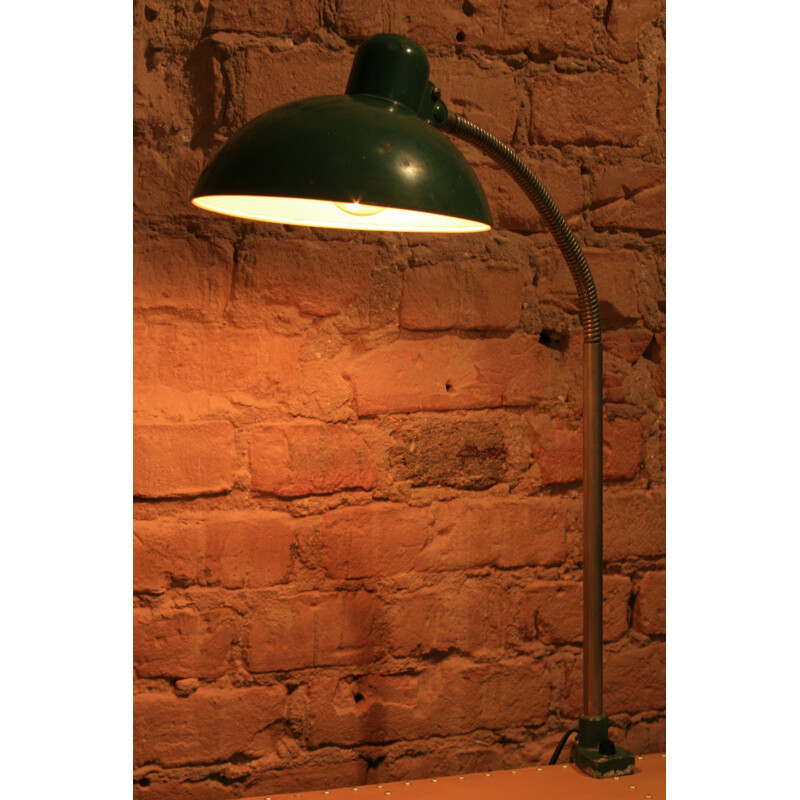 Lampe vintage en aluminium par Christian Della