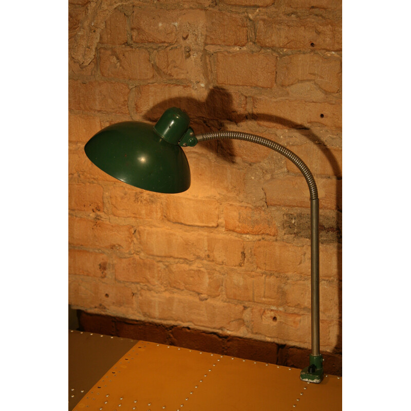 Vintage lamp in aluminum by Christian Della