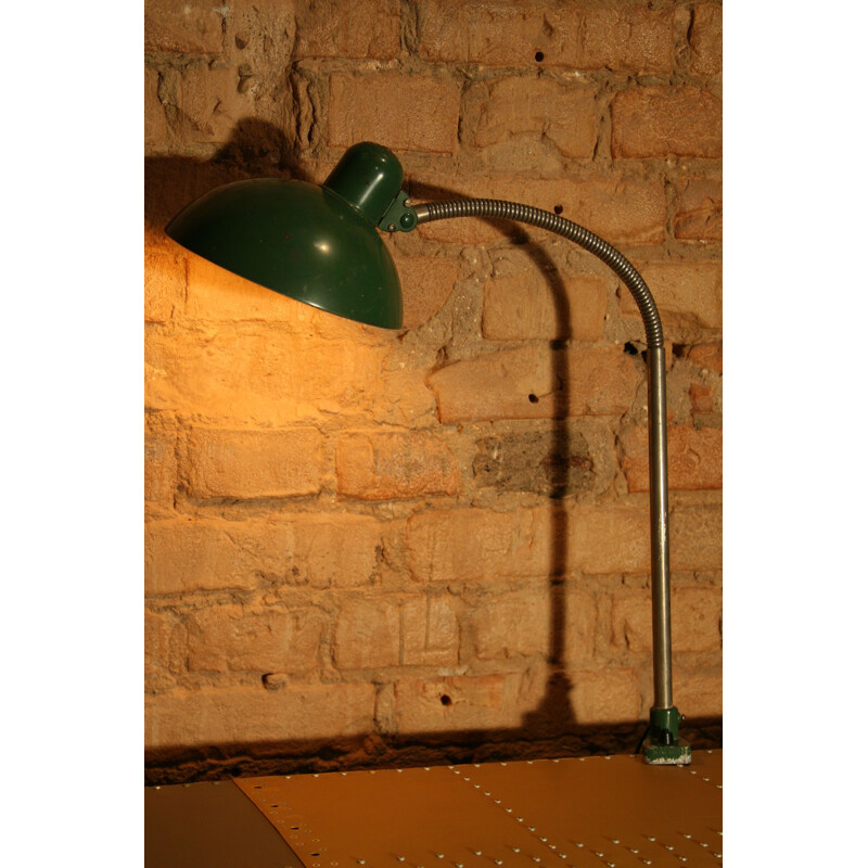 Vintage lamp in aluminum by Christian Della