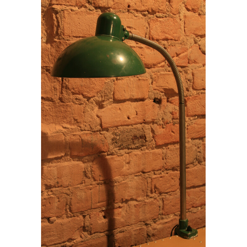 Vintage lamp in aluminum by Christian Della
