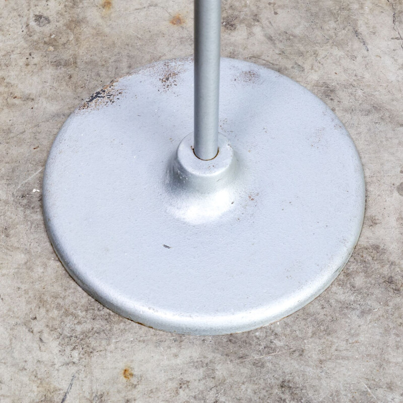 Vintage aluminum floor lamp by Ferdinand Solère