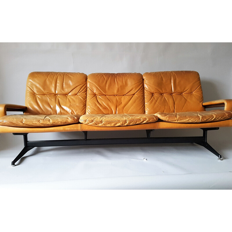 Vintage 3-seater sofa by André Vandenbeuck for Strässle