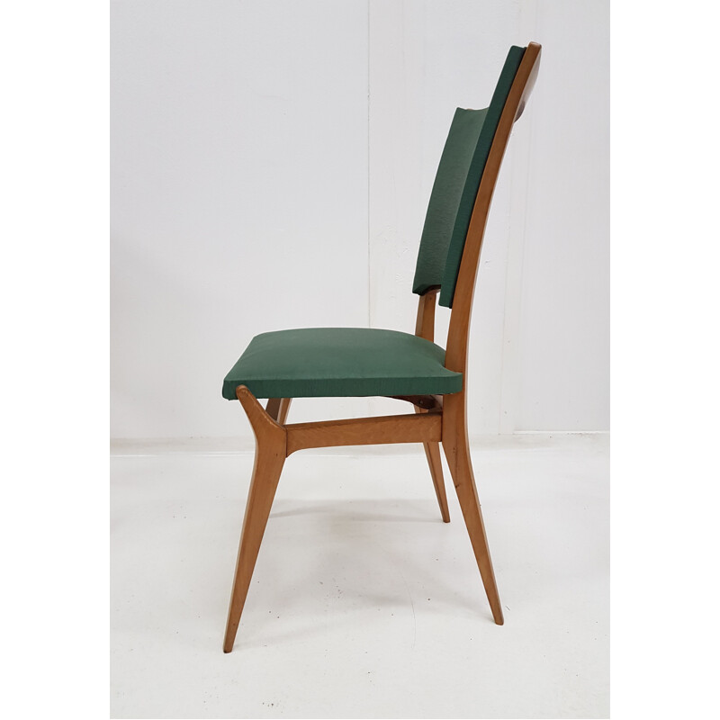 Set of 8 vintage Italian chairs