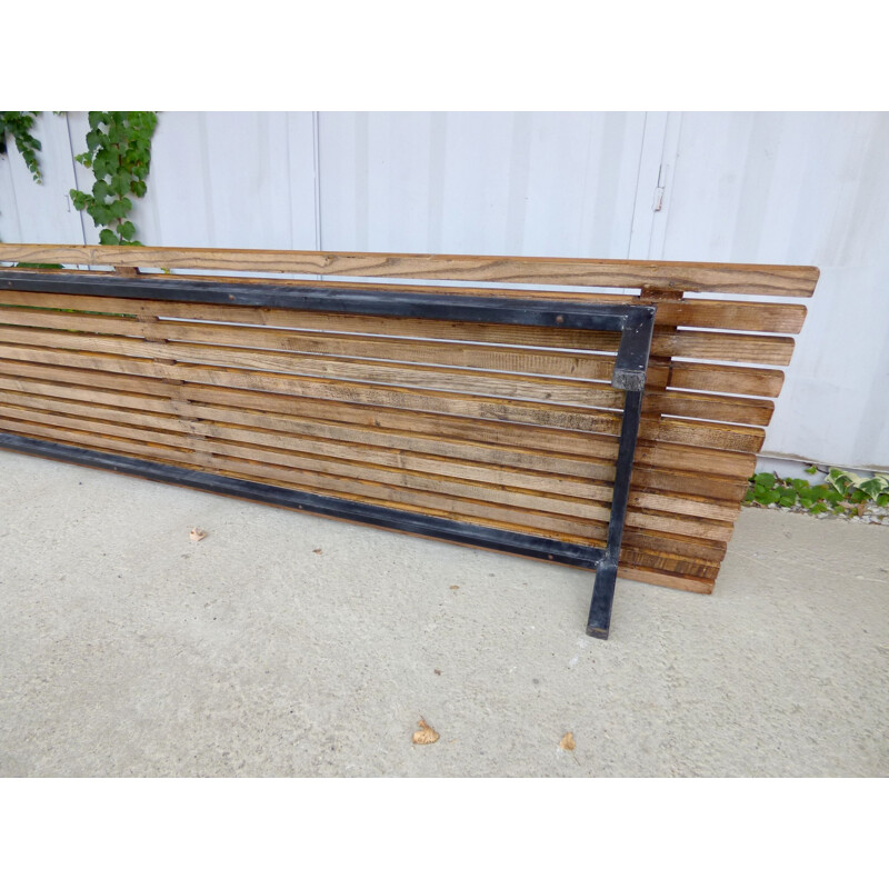 Vintage bench in ashwood by Charlotte Perriand
