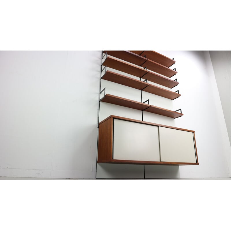 Vintage wall bookcase by Cees Braakman