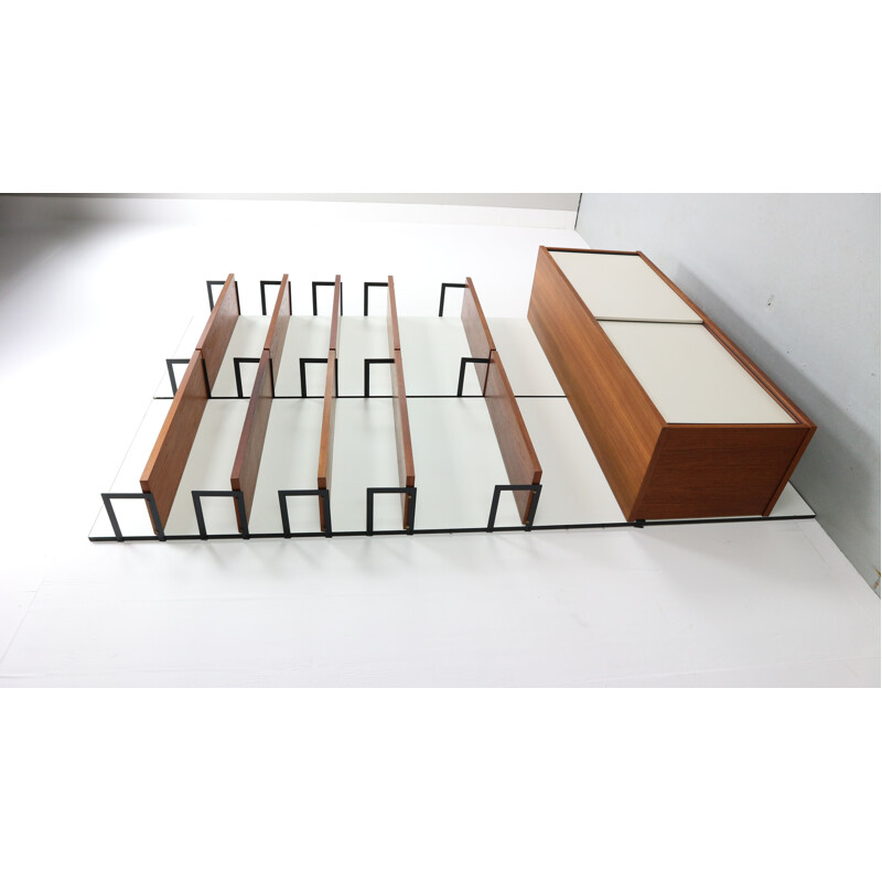 Vintage wall bookcase by Cees Braakman