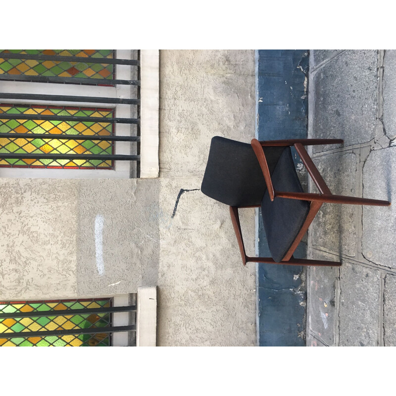 Vintage Danish armchair in teak