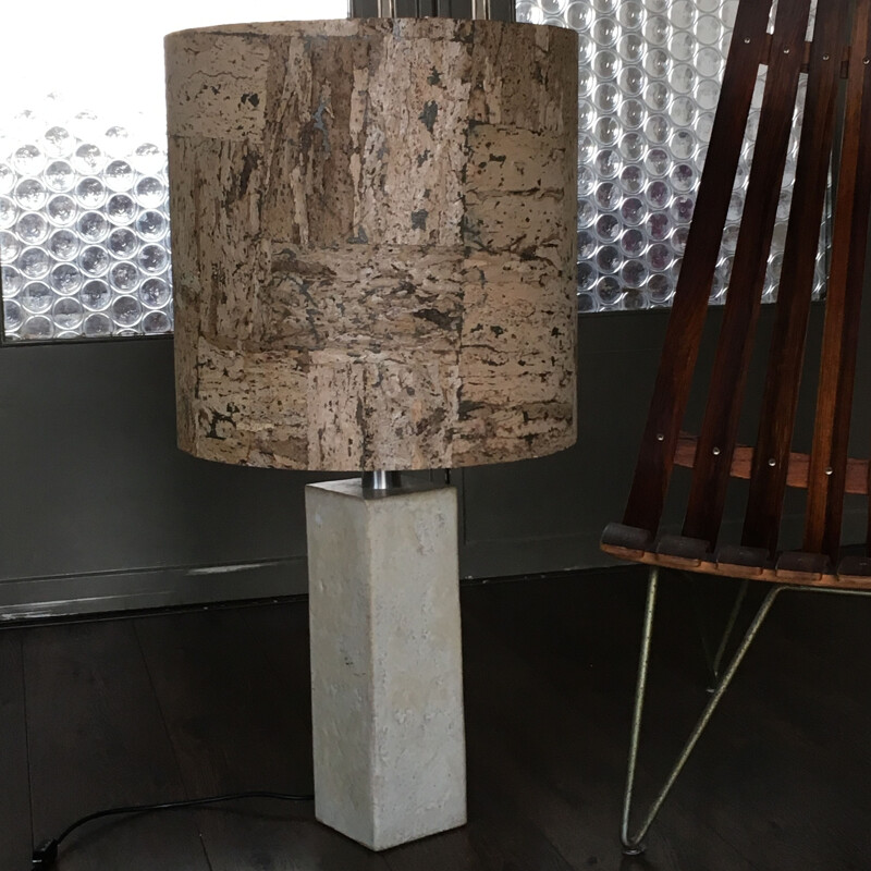 Vintage ceramic floor lamp by Mobach, The Netherlands 1960