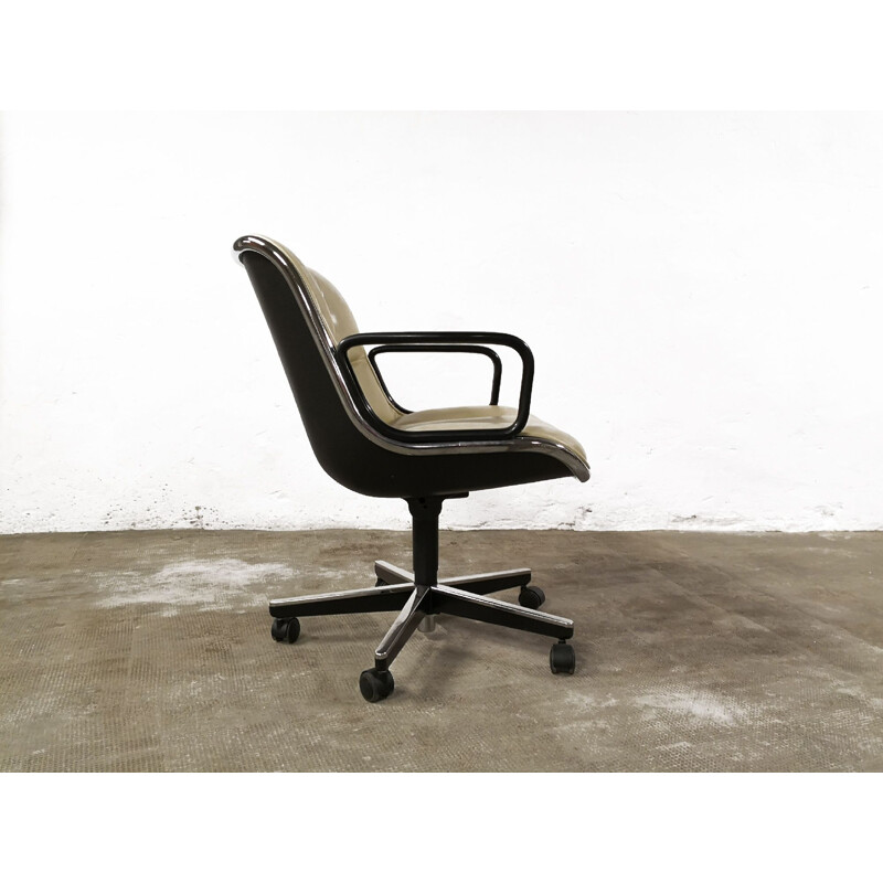 Fauteuil vintage "Executive chair" par Charles Pollock pour Knoll International