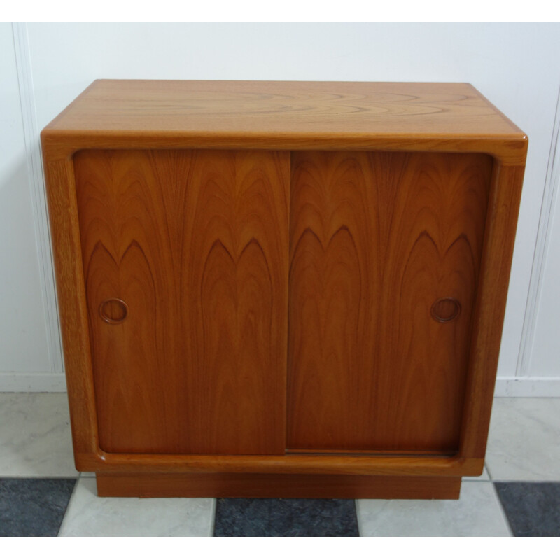 Vintage shoe cabinet Model 244 by Silkeborg in teak