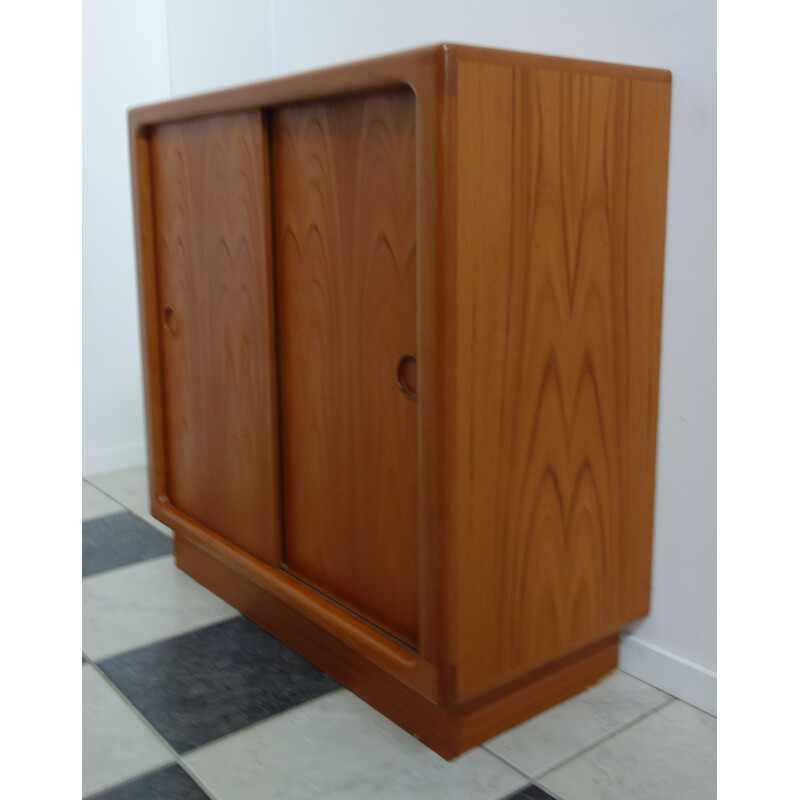 Vintage shoe cabinet Model 244 by Silkeborg in teak