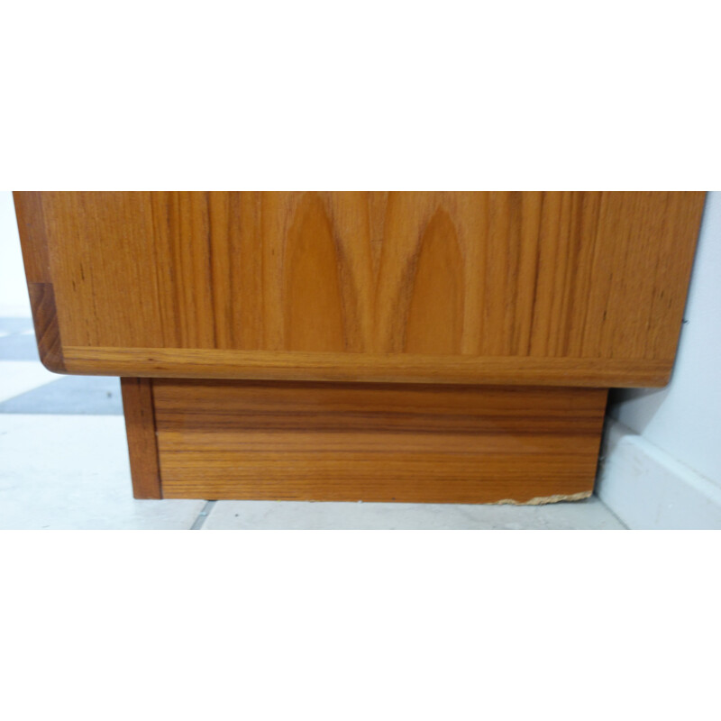 Vintage shoe cabinet Model 244 by Silkeborg in teak