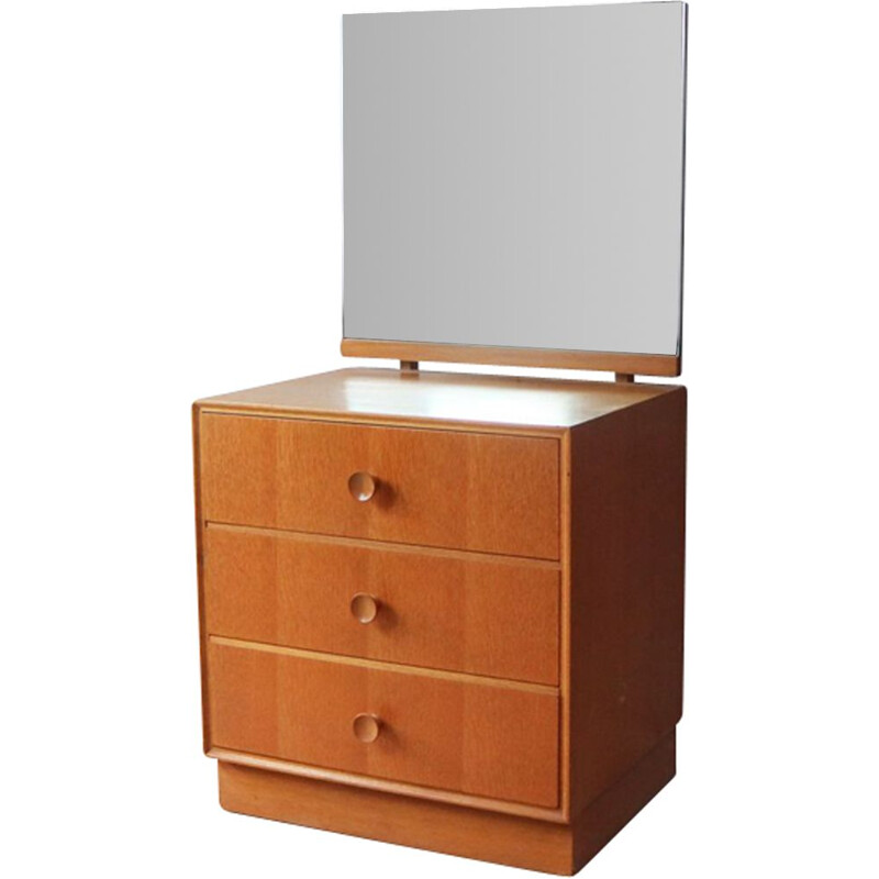 Vintage chest of drawers with mirror by Meredrew