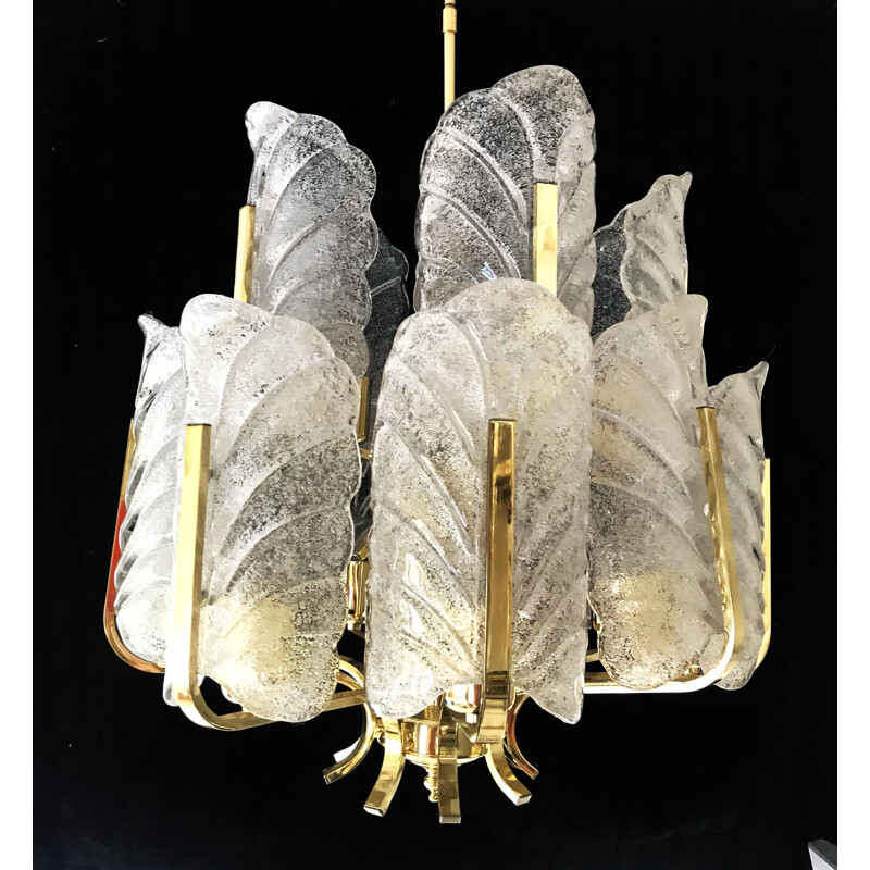 Vintage chandelier Carl Fagerlund by orrefors
