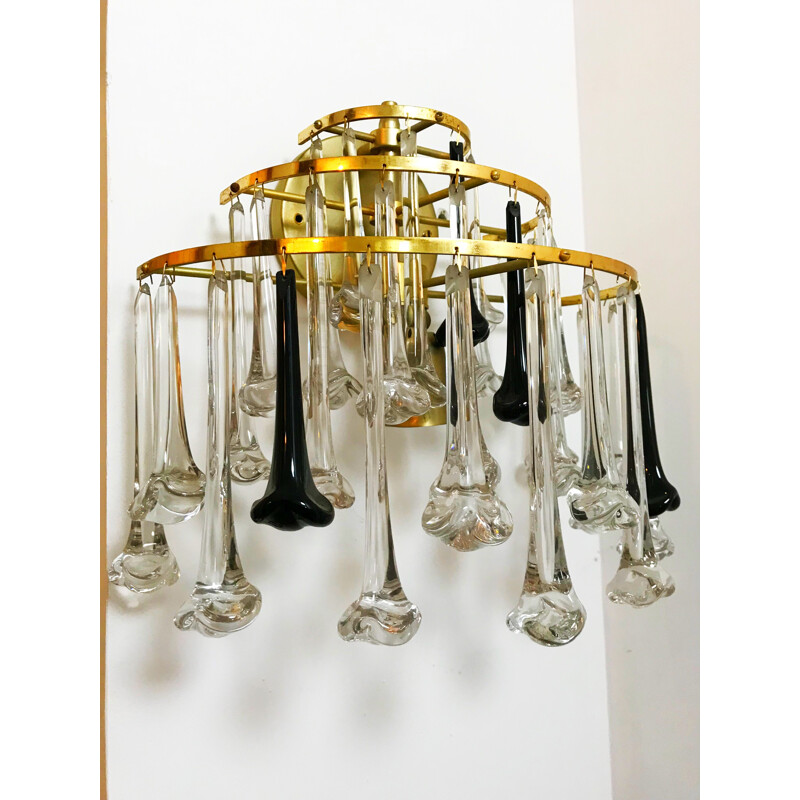 Set of 2 vintage wall lamps Paolo Venini