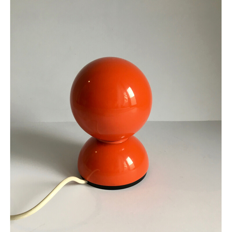 Vintage red Eclisse lamp by Vico Magistretti for Artemide