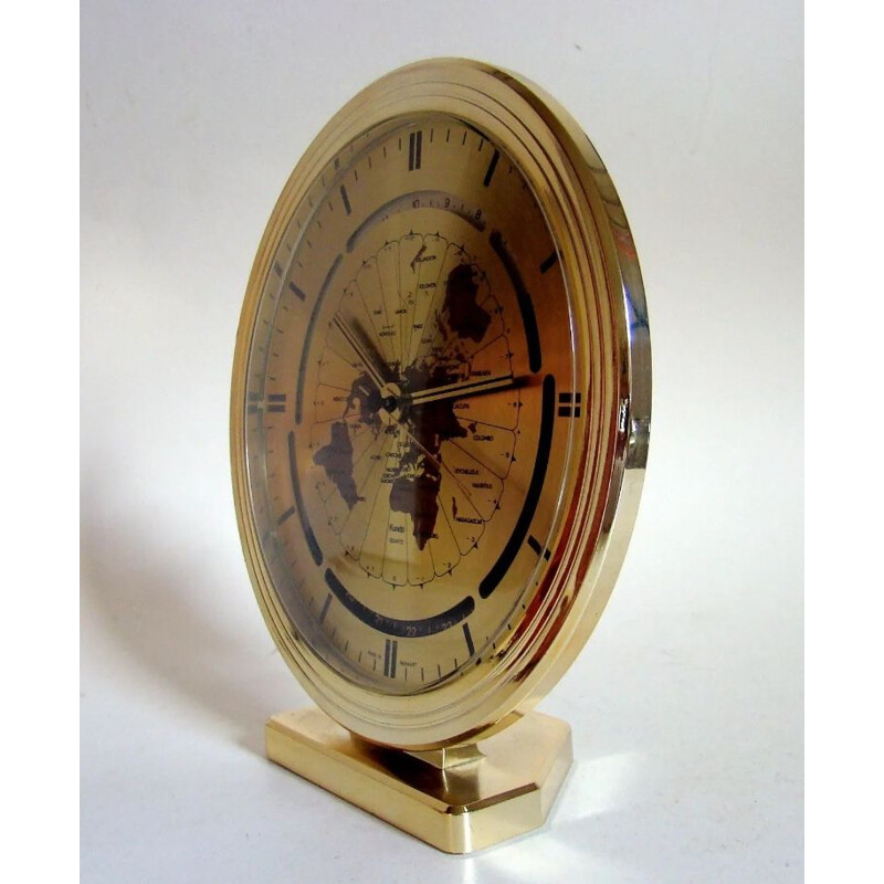Vintage Kienzle World Timer Kundo clock 1970