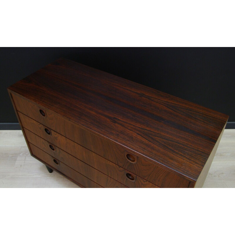 Vintage chest of drawers in rosewood by Svend Langkilde