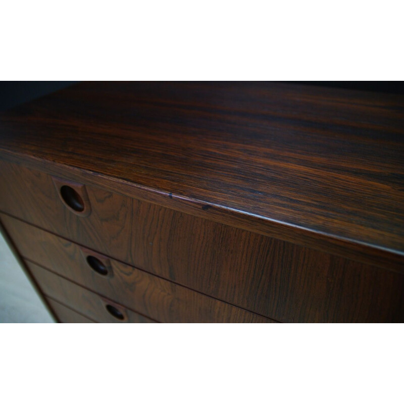 Vintage chest of drawers in rosewood by Svend Langkilde