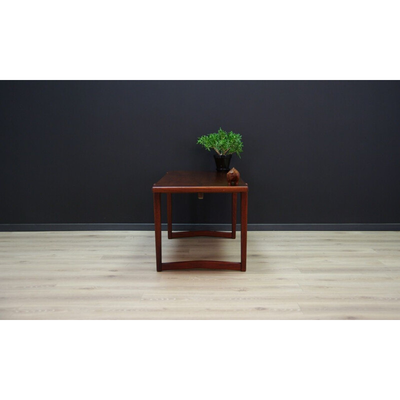 Vintage Danish coffee table in teak