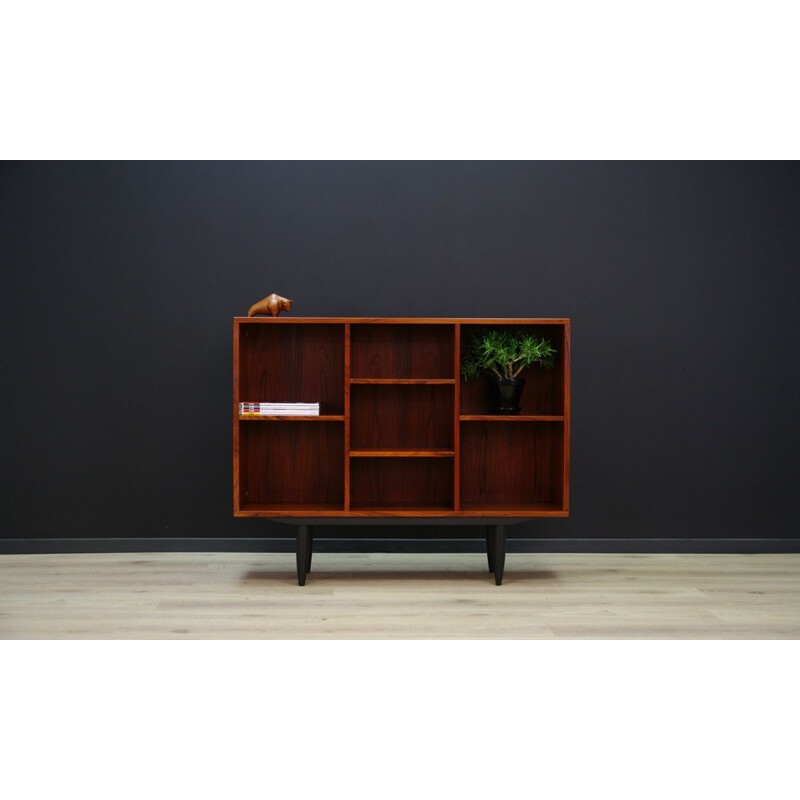 Vintage Danish bookcase in rosewood by Nipu