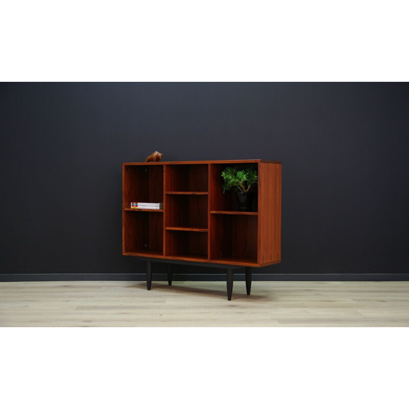 Vintage Danish bookcase in rosewood by Nipu