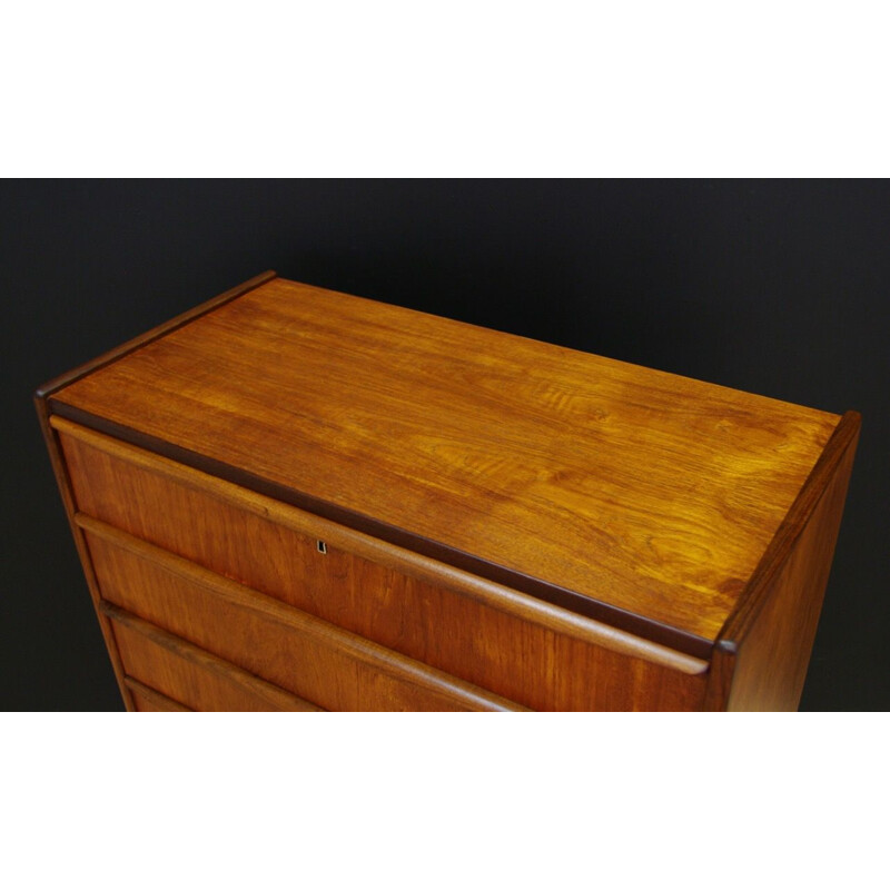 Vintage Danish chest of drawers in teak