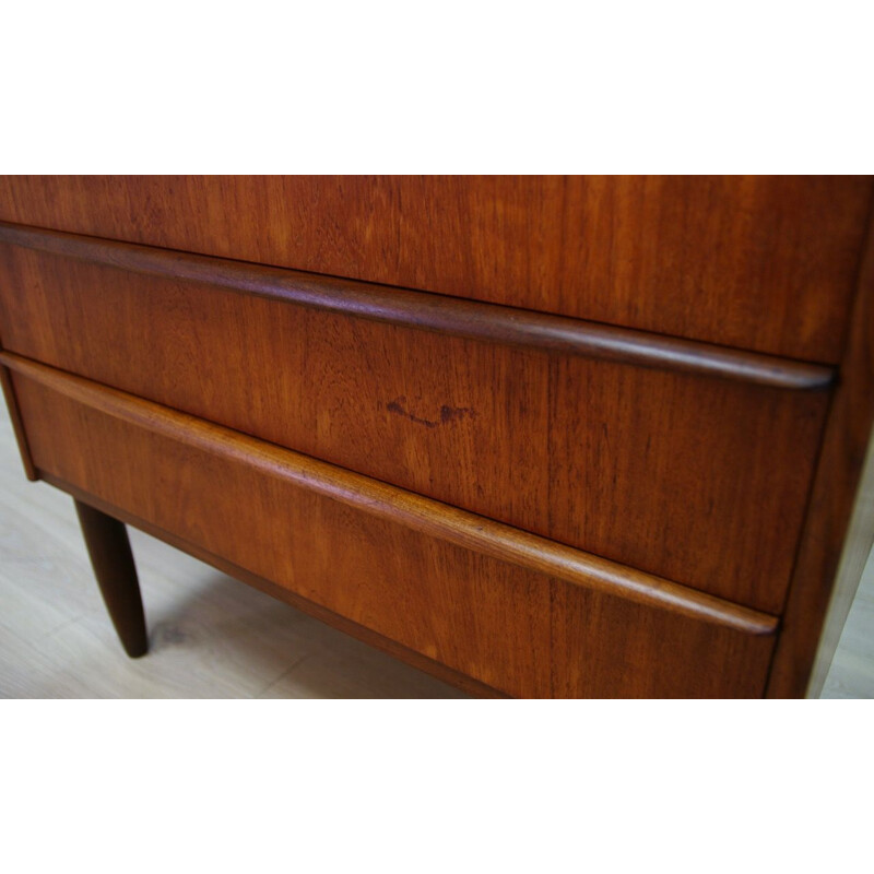 Vintage Danish chest of drawers in teak