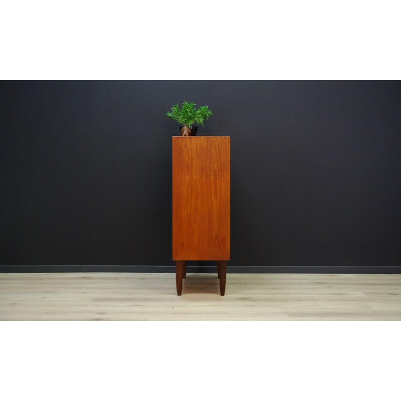 Vintage Danish chest of drawers in teak