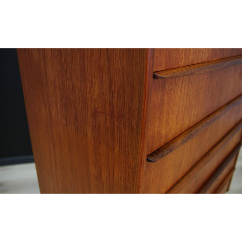 Vintage Danish chest of drawers in teak