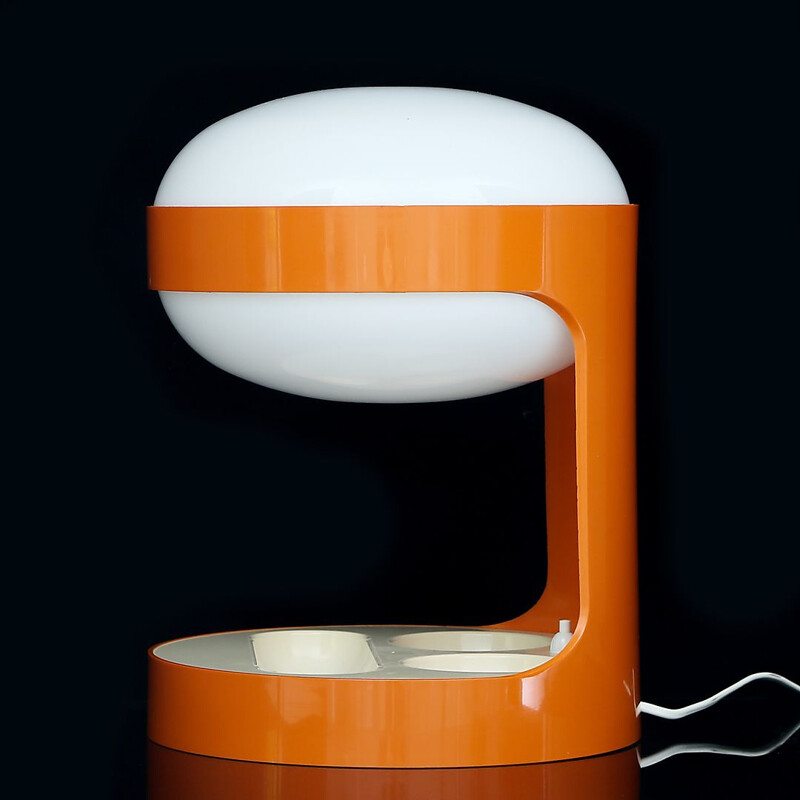 Vintage orange lamp "KD Kartell" by Joe Colombo