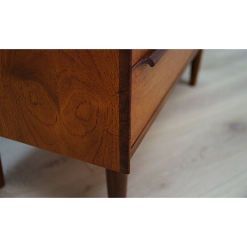 Vintage Scandinavian chest of drawers in teak