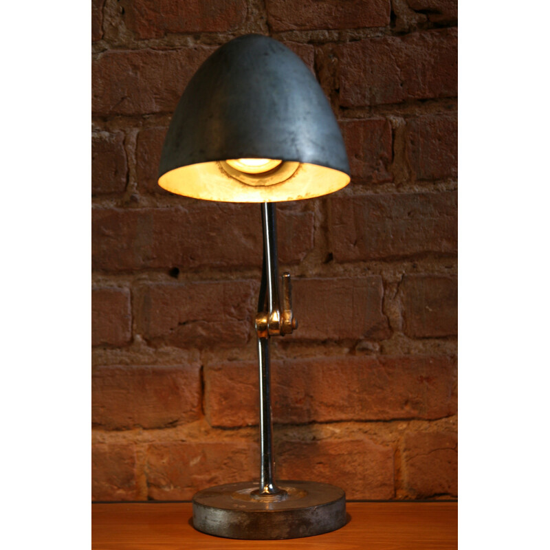 Vintage lamp in iron by FIS