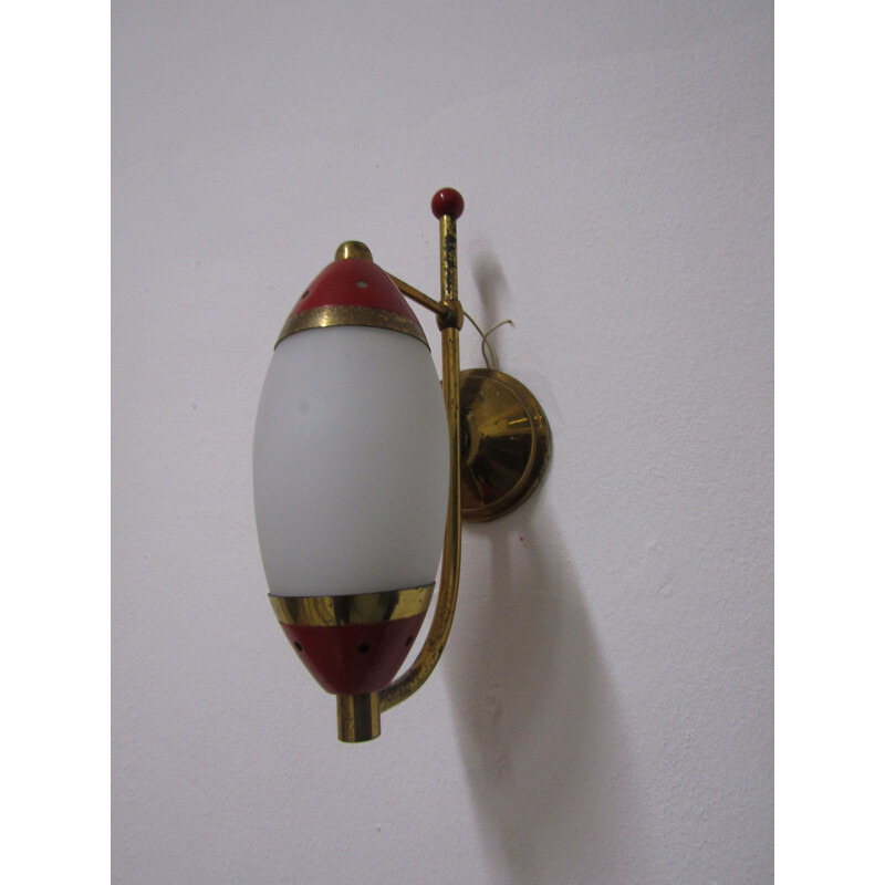 Set of 2 vintage Italian wall lamps by Stilnovo