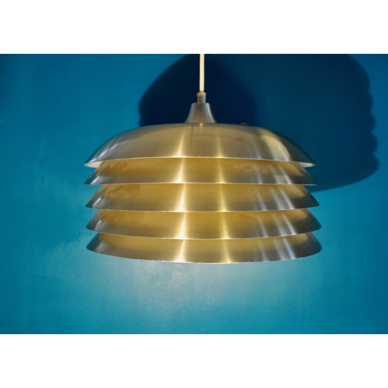 Vintage Swedish T742 hanging lamp for Markaryd AB 1960s