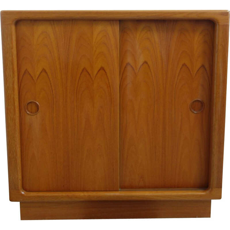 Vintage shoe cabinet Model 244 by Silkeborg in teak