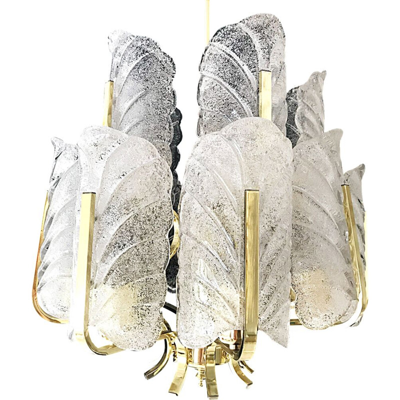 Lustre vintage Carl Fagerlund par orrefors