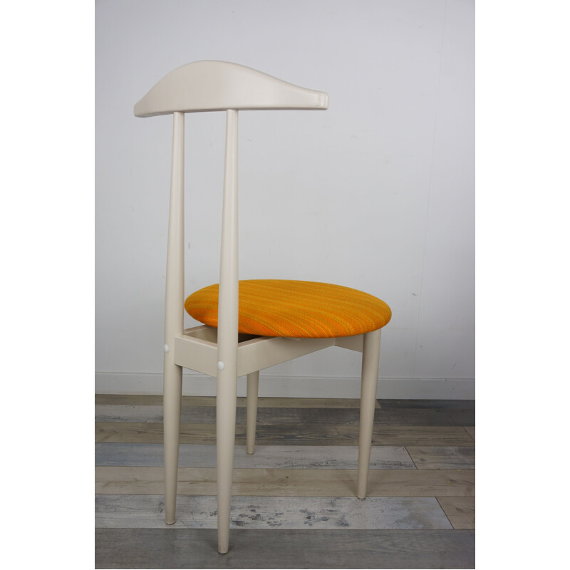 Vintage adjustable Belgian chair
