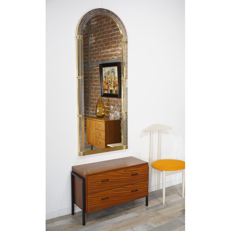 Meuble de rangement vintage belge en teck