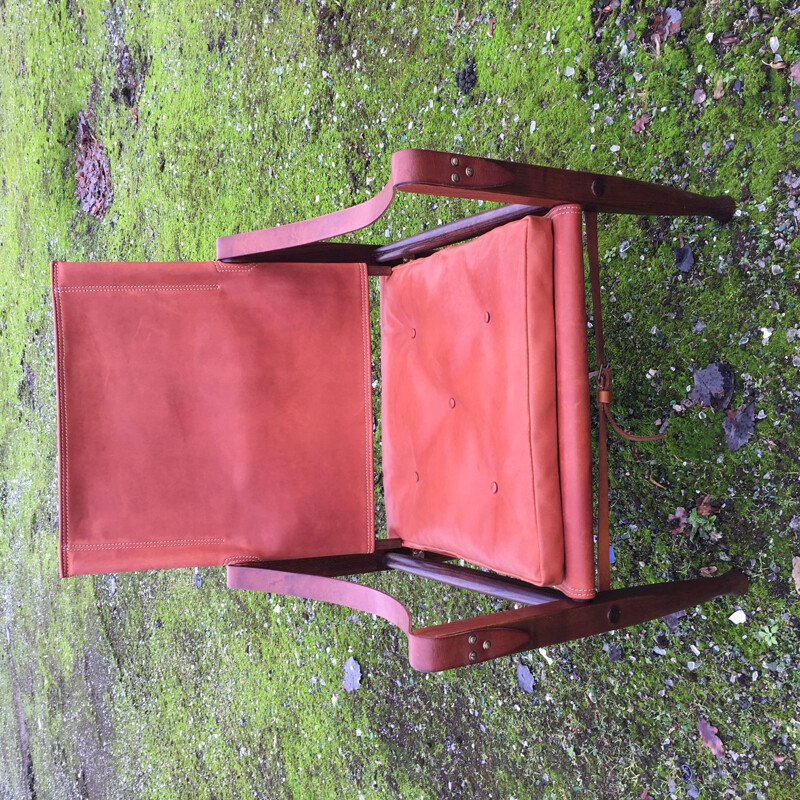 Vintage armchair "Safari" by Kaare Klint for Rud Rasmussen