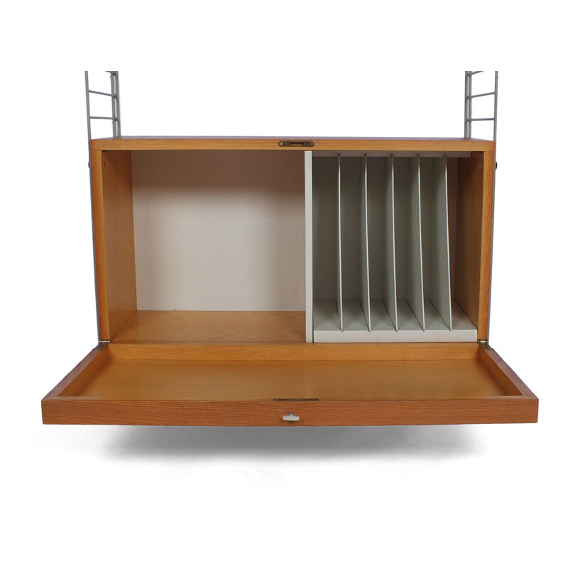 Vintage standing string wall unit by Kajsa and Nisse Strinning