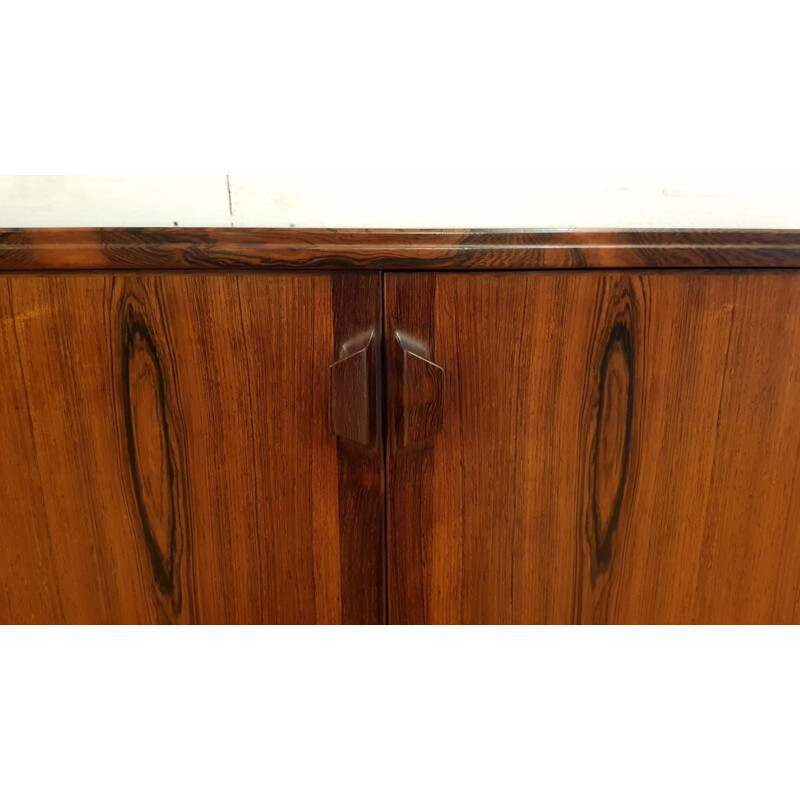 Vintage sideboard in rosewood of Rio by H. Rosengren Hansen