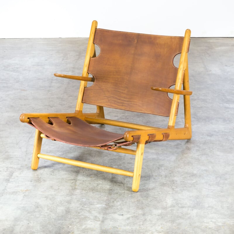Vintage Hunting Chair Model 2229 by Mogensen for Fredericia Stolefabrik